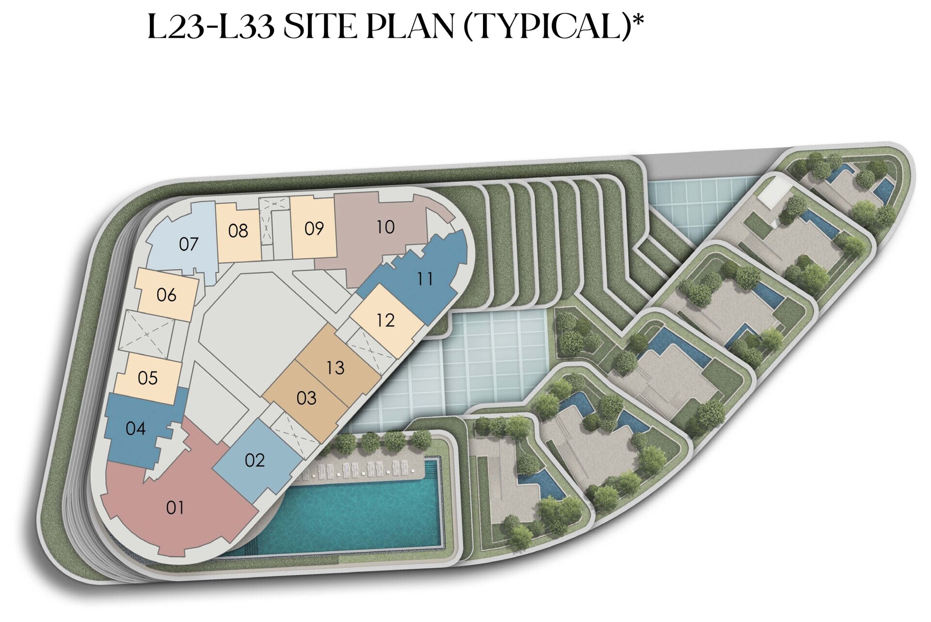 Newport Residences siteplan